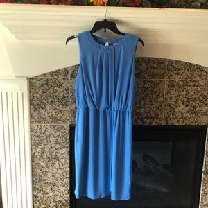 White House Black Market Blue Dress